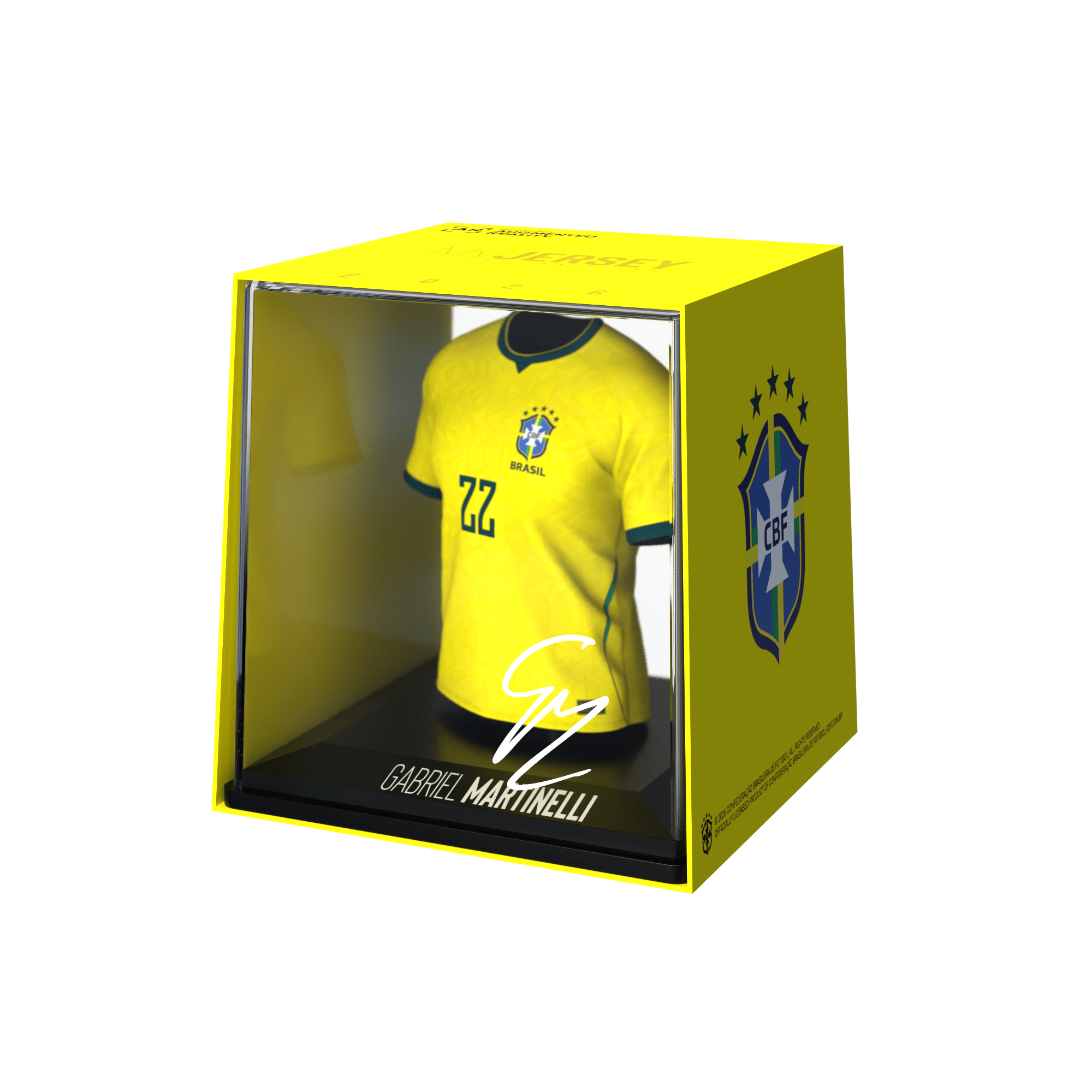 ブラジル代表 オーセンティックユニフォーム No.26 MARTINELLI ブラジル代表 ユニフォーム No.26 MARTINELLI Martinelli - Brazil