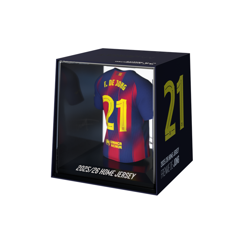 将图像加载到画廊查看器中，Frenkie de Jong - Home - FCB - 2025/26
