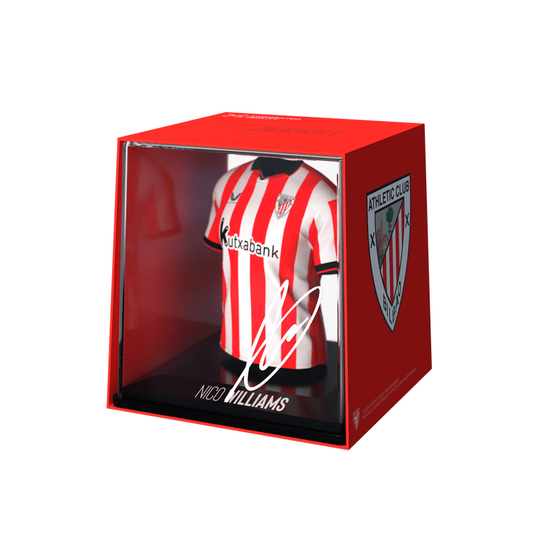 Laden Sie das Bild in Galerie -Viewer, Nico Williams - Home - Athletic - 2025/26 - FanCollex

